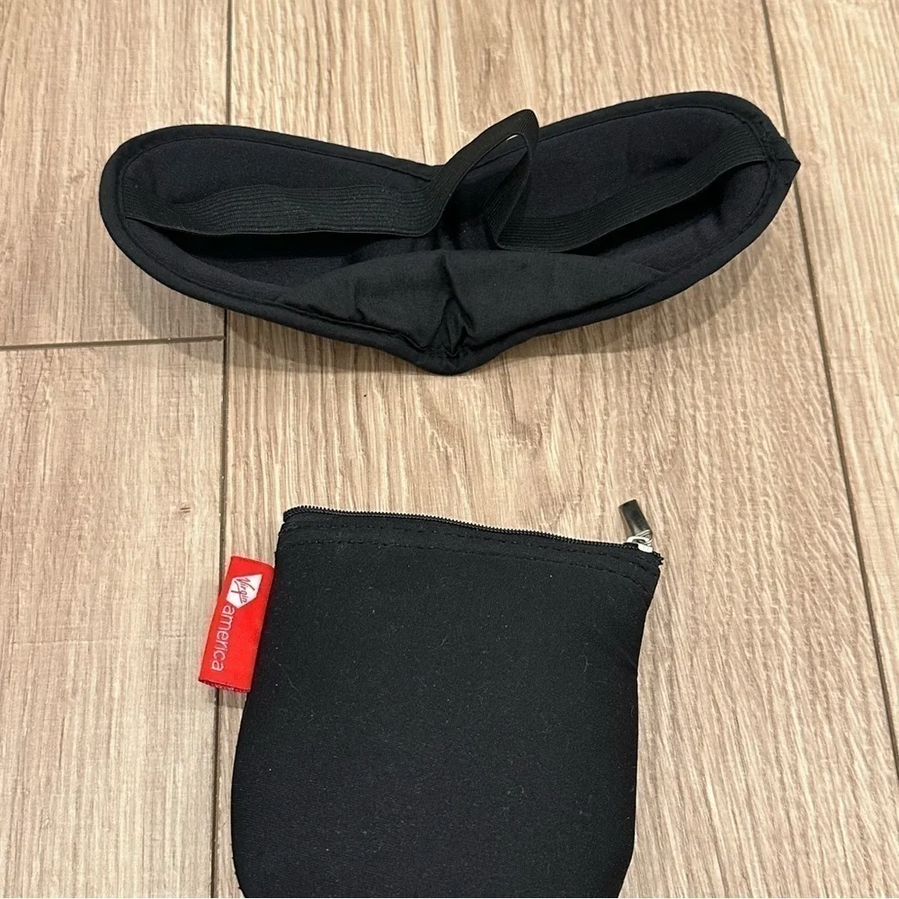 Virgin America Eye Mask and Carrying Case